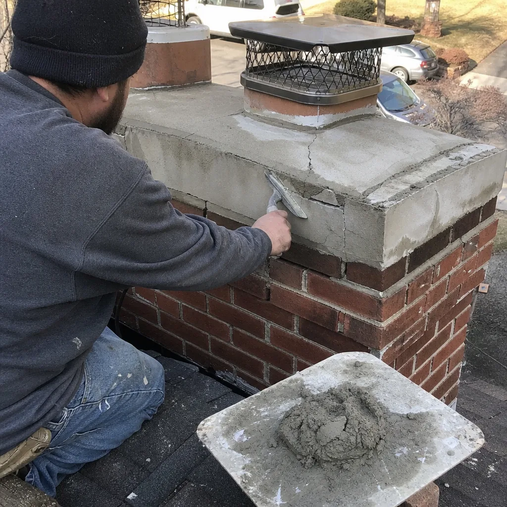Wood Burning Fireplace