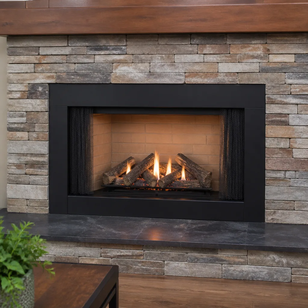 Gas fireplace service
